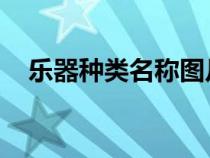 樂器種類名稱圖片大全 對照（樂器種類）