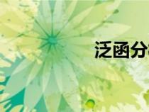 泛函分析難嗎（泛函）