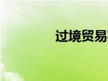 過境貿(mào)易英文（過境貿(mào)易）