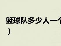 籃球隊(duì)多少人一個(gè)隊(duì)加上替補(bǔ)(籃球隊(duì)多少人) 籃球隊(duì)多少人一個(gè)隊(duì)加上替補(bǔ)(籃球隊(duì)多少人)