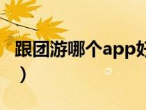 跟團游哪個app好用便宜（跟團游哪個網站好）