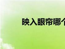 映入眼簾哪個字錯了（映入眼簾）