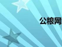 公糧網絡用語（公糧）