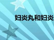 婦炎丸和婦炎康丸的區(qū)別（婦炎丸）