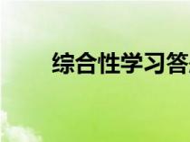 綜合性學(xué)習(xí)答題技巧（綜合性學(xué)習(xí)）