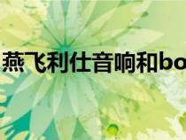 燕飛利仕音響和bose音響哪個好（燕飛利仕）