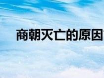 商朝滅亡的原因簡潔（商朝滅亡的原因）