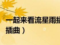 一起來看流星雨插曲純音樂(一起來看流星雨插曲) 一起來看流星雨插曲純音樂(一起來看流星雨插曲)