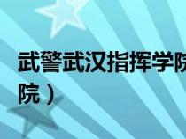 武警武漢指揮學(xué)院什么級別（武警武漢指揮學(xué)院）