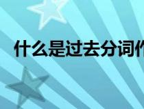 什么是過(guò)去分詞作狀語(yǔ)（什么是過(guò)去分詞）