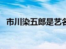 市川染五郎是藝名嗎（市川染五郎私生子）