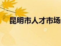 昆明市人才市場(chǎng)地址（昆明市人才市場(chǎng)）