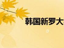 韓國新羅大學(xué)排名（韓國新羅）