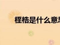 桎梏是什么意思啊?（桎梏是啥意思）