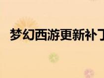 夢幻西游更新補(bǔ)?。▔艋梦饔窝a(bǔ)丁怎么用）