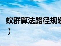 蟻群算法路徑規(guī)劃的應用（蟻群算法路徑規(guī)劃）