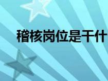 稽核崗位是干什么的(稽核是什么意思) 稽核崗位是干什么的(稽核是什么意思)
