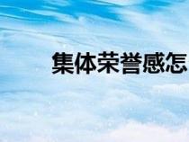 集體榮譽(yù)感怎么表達(dá)（集體榮譽(yù)感）
