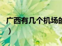 廣西有幾個機(jī)場的詳細(xì)介紹（廣西有幾個機(jī)場）