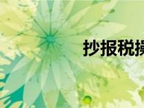 抄報稅操作流程（抄報）