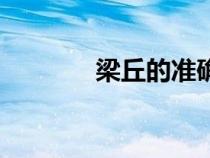 梁丘的準確位置圖（梁丘穴）