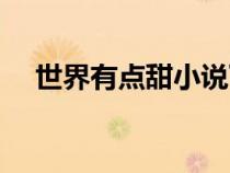 世界有點(diǎn)甜小說下載（世界有點(diǎn)甜小說）