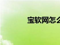 寶軟網(wǎng)怎么了(寶軟網(wǎng)首頁(yè)) 寶軟網(wǎng)怎么了(寶軟網(wǎng)首頁(yè))