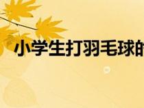小學生打羽毛球的好處（打羽毛球的好處）