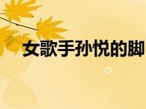 女歌手孫悅的腳丫子圖片（女歌手孫悅）