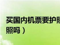 買國內機票要護照嗎怎么買（買國內機票要護照嗎）