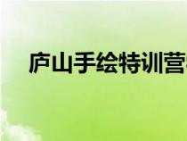 廬山手繪特訓(xùn)營學(xué)費是多少（廬山手繪）