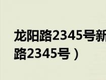 龍陽路2345號新國際博覽中心怎么走(龍陽路2345號) 龍陽路2345號新國際博覽中心怎么走(龍陽路2345號)