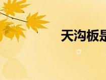 天溝板是什么（天溝板）