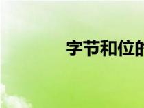 字節(jié)和位的關(guān)系(字節(jié)和位) 字節(jié)和位的關(guān)系(字節(jié)和位)