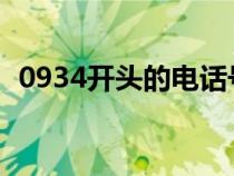0934開頭的電話號碼是詐騙電話嗎（093）