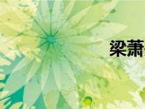 梁蕭是誰（梁蕭）