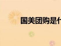 國美團購是什么意思（國美團購）