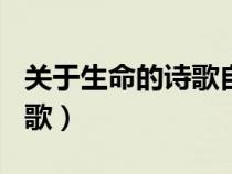 關(guān)于生命的詩歌自創(chuàng)8到13句(關(guān)于生命的詩歌) 關(guān)于生命的詩歌自創(chuàng)8到13句(關(guān)于生命的詩歌)