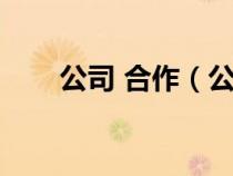 公司 合作（公司合作方式有哪幾種）