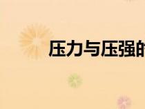 壓力與壓強(qiáng)的關(guān)系(壓力與壓強(qiáng)) 壓力與壓強(qiáng)的關(guān)系(壓力與壓強(qiáng))