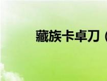 藏族卡卓刀（為什么叫卡卓藏刀）