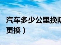汽車多少公里換防凍液（汽車防凍液多長(zhǎng)時(shí)間更換）