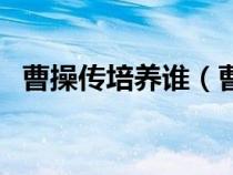 曹操傳培養(yǎng)誰（曹操傳里重點培養(yǎng)的武將）