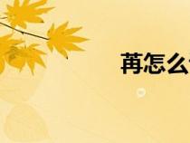 苒怎么讀(芃怎么讀) 苒怎么讀(芃怎么讀)