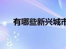 有哪些新興城市（中國新興城市50強(qiáng)）