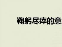 鞠躬盡瘁的意思（鮮為人知的意思）