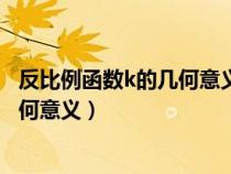 反比例函數(shù)k的幾何意義常見圖形有哪些（反比例函數(shù)k的幾何意義）