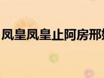 鳳皇鳳皇止阿房邢妍 原文(鳳皇鳳皇止阿房) 鳳皇鳳皇止阿房邢妍 原文(鳳皇鳳皇止阿房)