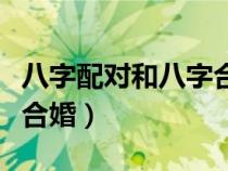 八字配對和八字合婚哪個準（八字配對和八字合婚）