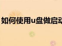 如何使用u盤(pán)做啟動(dòng)盤(pán)(如何用u盤(pán)做啟動(dòng)盤(pán)) 如何使用u盤(pán)做啟動(dòng)盤(pán)(如何用u盤(pán)做啟動(dòng)盤(pán))
